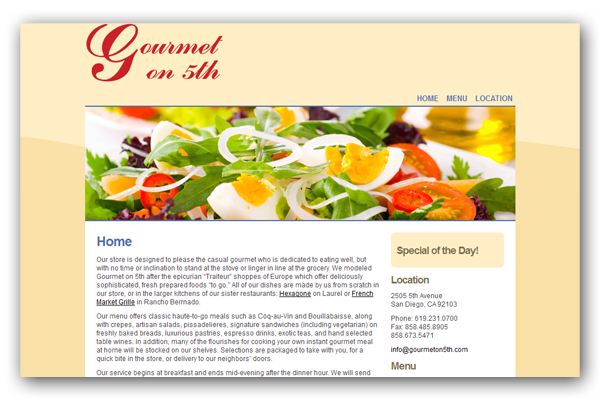 Gourmet On 5th